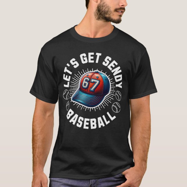Lasse Sendy Baseball abrufen T-Shirt (Vorderseite)