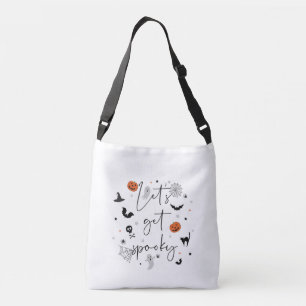 Lasse sich unheimlich Halloween-Crossbody-Tasche Tragetaschen Mit Langen Trägern
