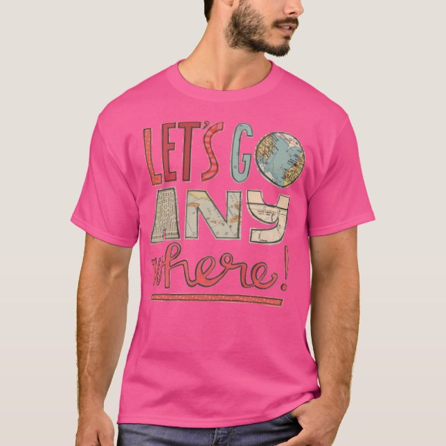 Lasse überall hin T-Shirt (Vorderseite)