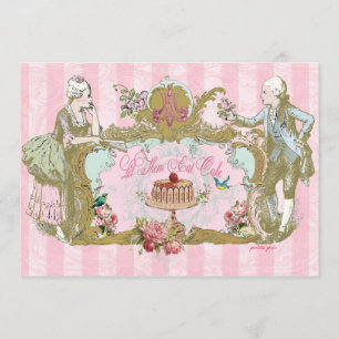 Lasse uns Esskuchen-Party Einladungen