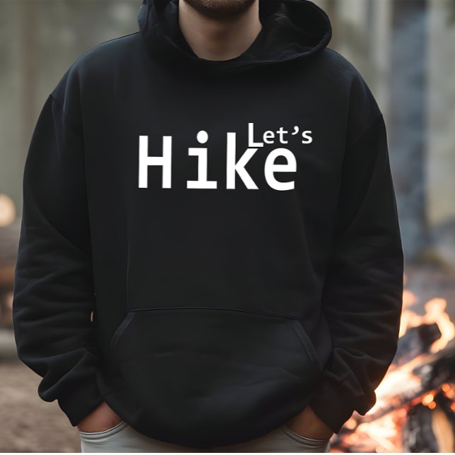 lasse Wandern motivierend Redewendungen für Wander Hoodie (Von Creator hochgeladen)