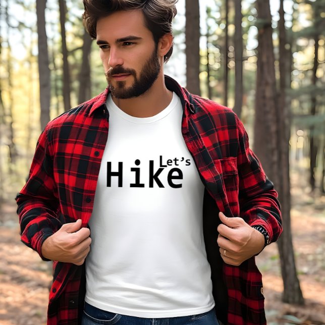 lasse Wandern motivierend Redewendungen für Wander T-Shirt (Von Creator hochgeladen)