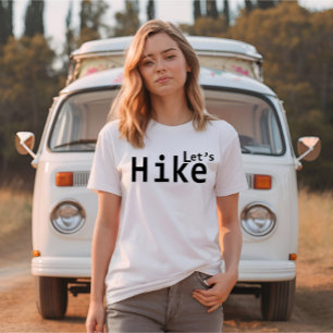 lasse Wandern motivierend Redewendungen für Wander T-Shirt