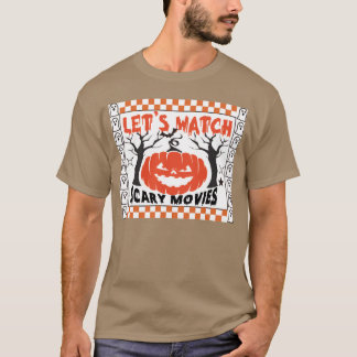 LASSE WATCH Beängstigende FILME lustige halloween T-Shirt