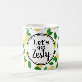 Lasse Zesty Funny Zitat Zitronen Clip Art Muster e Kaffeetasse