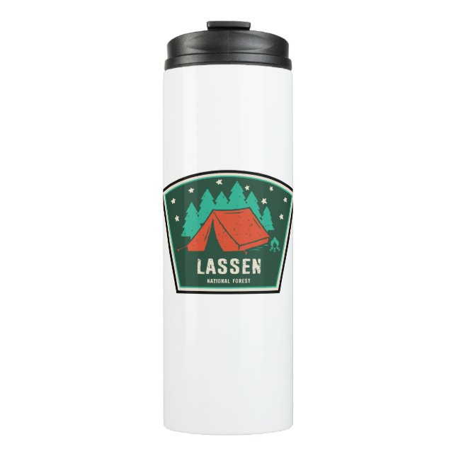 Lassen National Forest Camping Thermosbecher (Vorderseite)