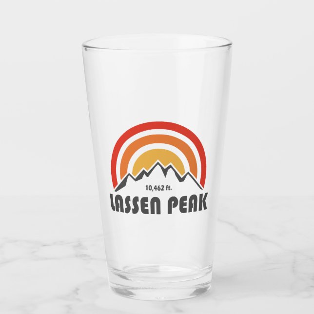 Lassen Peak Glas (Vorderseite)