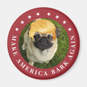 Lassen Sie Amerika   wieder abstreifen Ihr Hund Magnet