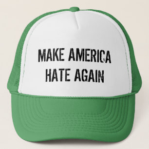 Lassen Sie Amerika wieder hassen Truckerkappe