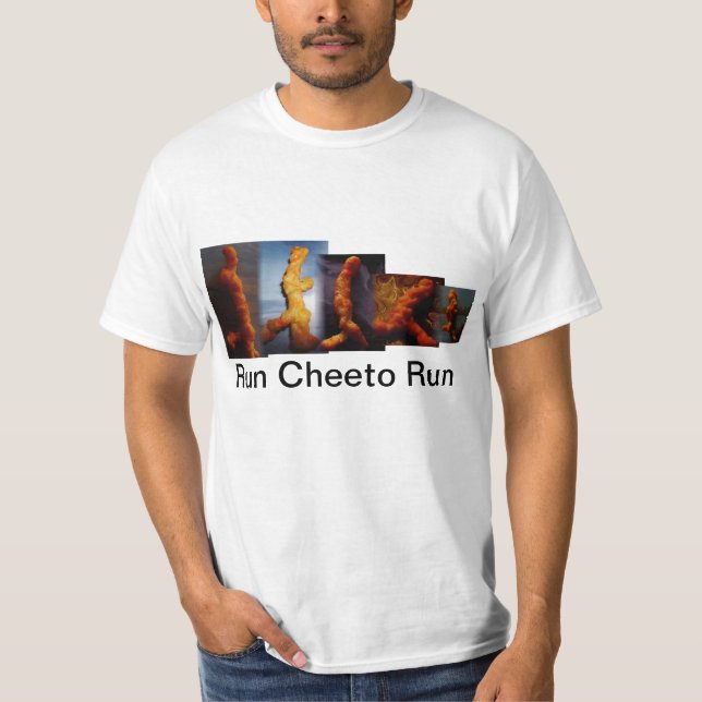 Lassen Sie Cheeto Lauf laufen T-Shirt (Vorderseite)