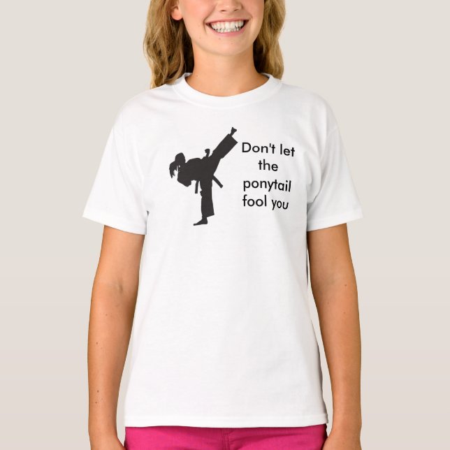 Lassen Sie den Pferdeschwanz Sie nicht täuschen - T-Shirt (Vorderseite)