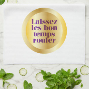 Lassen Sie die gute Zeit-Rolle Handtuch