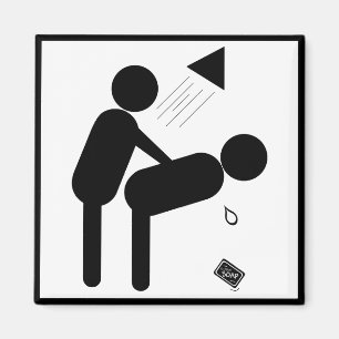 Lassen Sie die Seife fallen Magnet