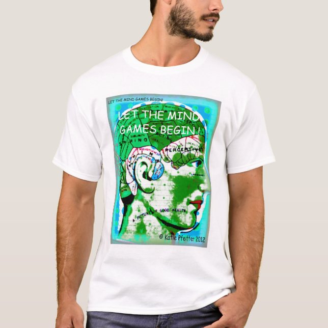 Lassen Sie die Sinnesspiele Geistesathleten-Shirt T-Shirt (Vorderseite)