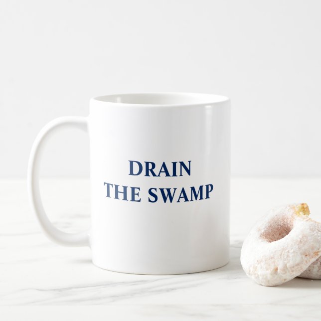 Lassen Sie die Sumpfkaffee-Tasse ab Kaffeetasse (Mit Donut)