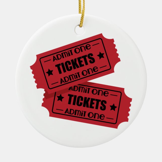 Lassen Sie ein zu Keramik Ornament (Vorne)