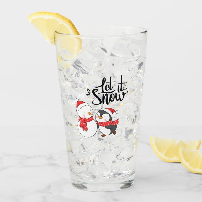 Lassen Sie es auf Glas (Vorderseite Ice)