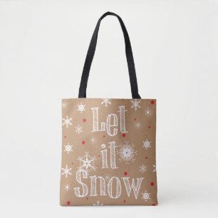 Lassen Sie es Imitate schneesichere Papiertüte Tasche