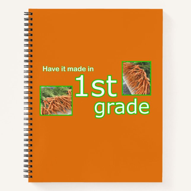 Lassen Sie es in der 1. Notizbuch (Vorderseite)