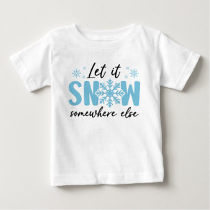 Lassen Sie es irgendwo anders schlafen - Funny Win Baby T-shirt
