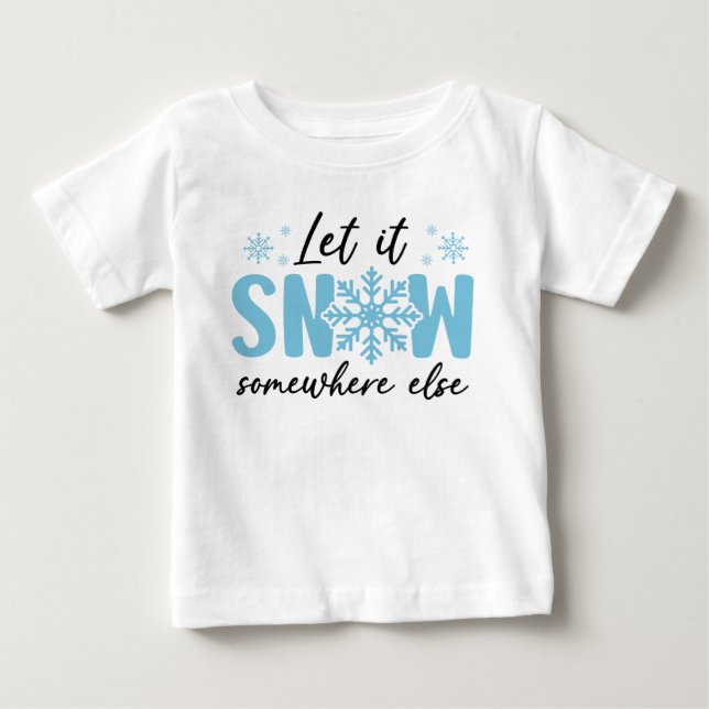 Lassen Sie es irgendwo anders schlafen - Funny Win Baby T-shirt (Vorderseite)