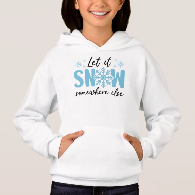 Lassen Sie es irgendwo anders schlafen - Funny Win Hoodie (Vorderseite)