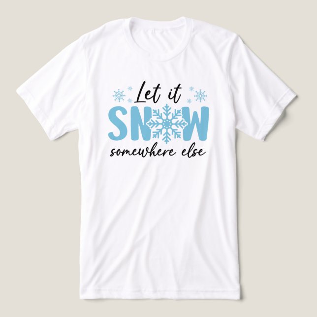 Lassen Sie es irgendwo anders schlafen - Funny Win Tri-Blend Shirt (Design Vorderseite)