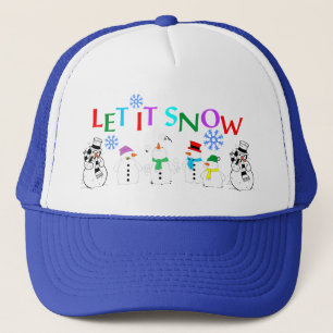 Lassen Sie es mit Snowmenhut/Cap schneien Truckerkappe