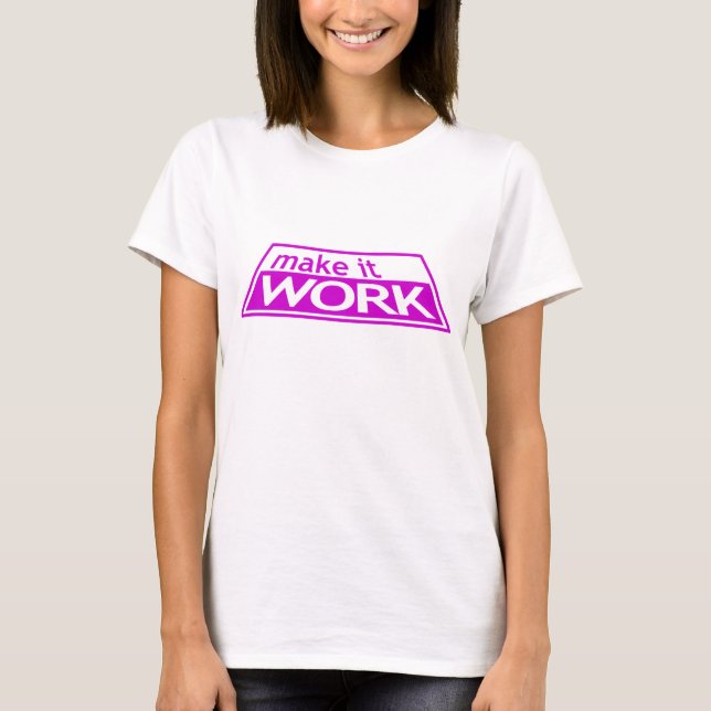 LASSEN Sie ES - Projekt-Rollbahn Tim Gunn Heidi T-Shirt (Vorderseite)