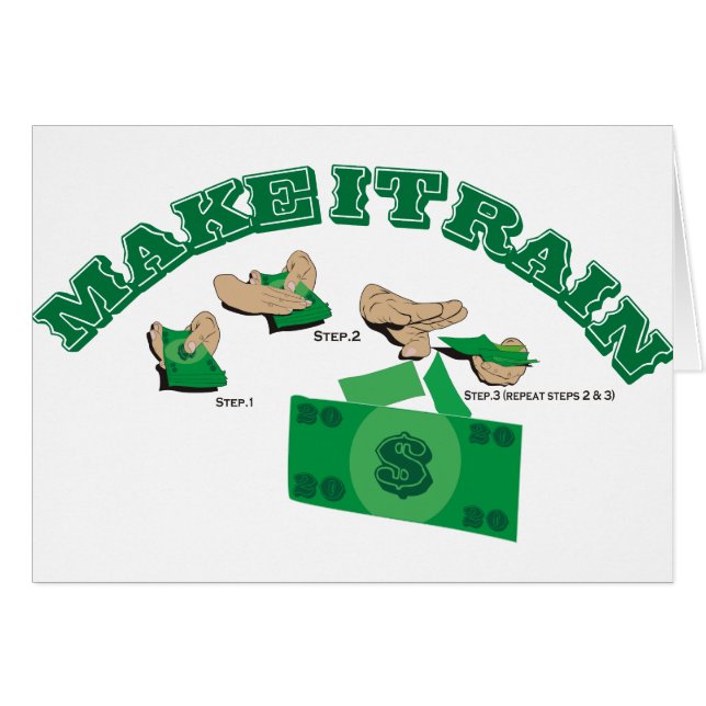 LASSEN SIE ES REGNEN (Vorderseite (Horizontal))