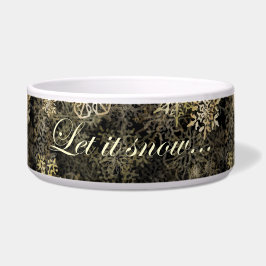 Lassen Sie es Schnee Blue Beach Song™ Keramik Pet Napf