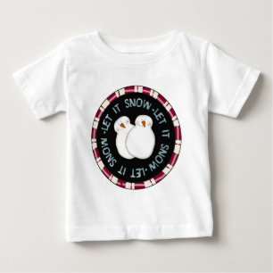 Lassen Sie es Schnee Holiday Tshirts und Geschenke