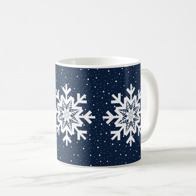 Lassen Sie es schneit Kaffeetasse (VorderseiteRechts)