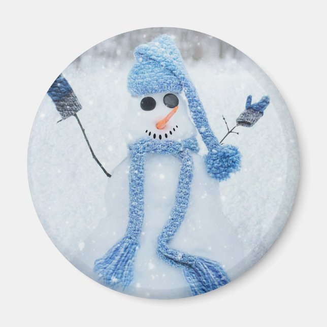 Lassen Sie es schneit Magnet (Vorne)