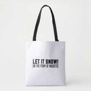 Lassen Sie es schneit Tasche