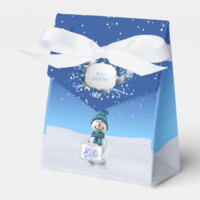 Lassen Sie es sich die Schneegasse Geschenkschachtel (Vorderseite)