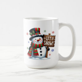 Lassen Sie es Tasse schneien