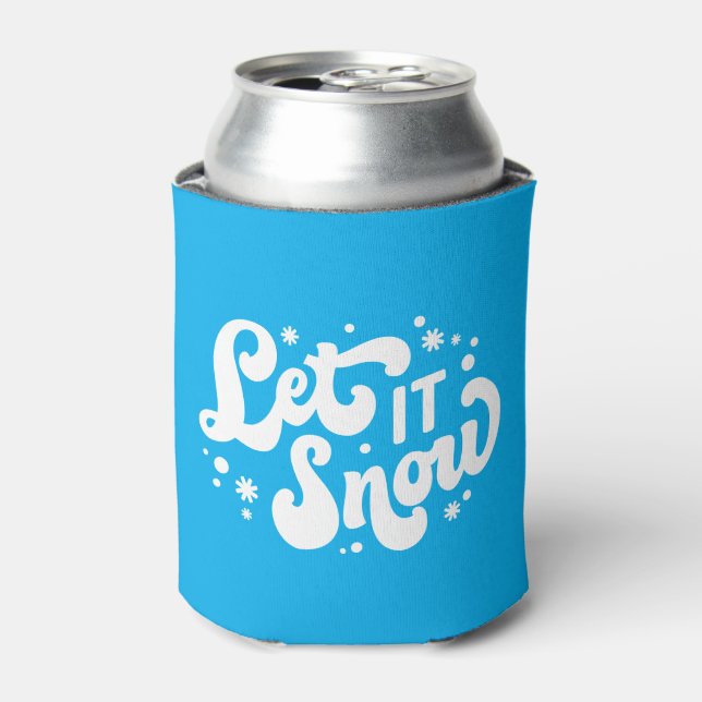 Lassen Sie es Winter-Design erstrahlen Dosenkühler (Kanne Vorderseite)