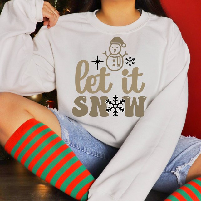 Lassen Sie Esche schneien Sweatshirt (Von Creator hochgeladen)