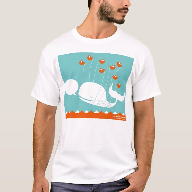 Lassen Sie FailWhale etwas sagen T-Shirt (Vorderseite)
