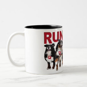 Lassen Sie freie Berner Kaffee-Tasse laufen Zweifarbige Tasse