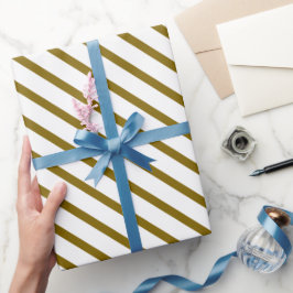 Lassen Sie Ihr Geschenk in Antikgold erstrahlen Geschenkpapier