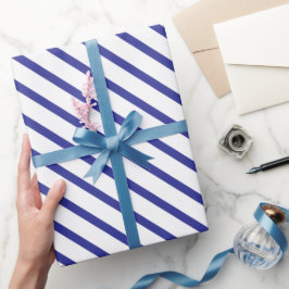 Lassen Sie Ihr Geschenk in Königlichblau herausste Geschenkpapier