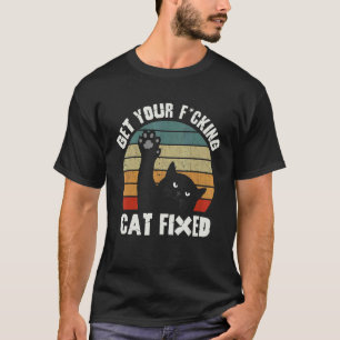Lassen Sie Ihre Katze Operieren Tierrettung Hallow T-Shirt