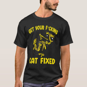 Lassen Sie Ihre Katze zur Halloween-Tierrettung st T-Shirt