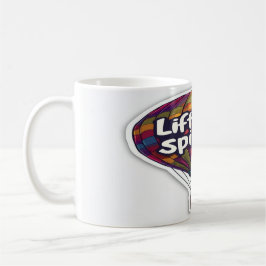 Lassen Sie Ihre Seele baumeln - fröhliches inspiri Kaffeetasse