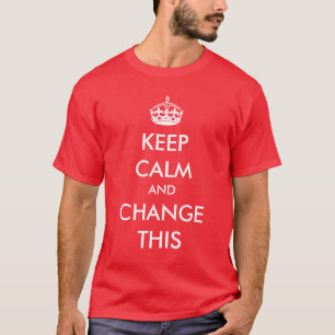 Lassen Sie Ihre Selbst Ruhe behalten T-Shirt