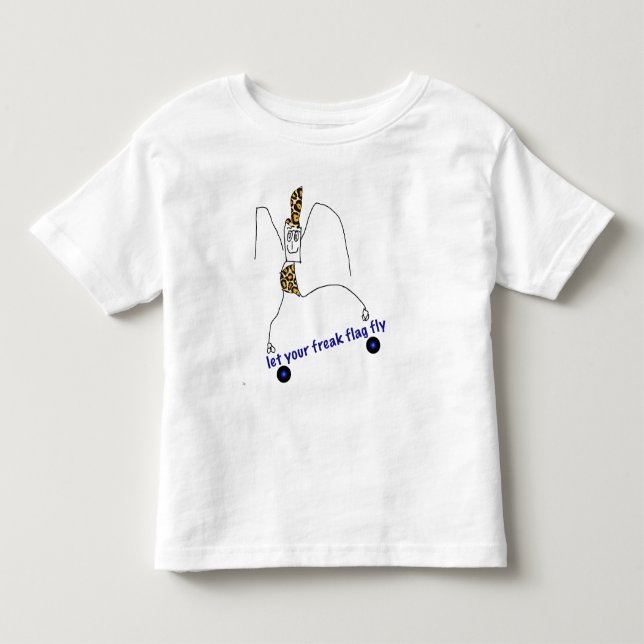 Lassen Sie Ihre ungewöhnliche Flagge fliegen! Kleinkind T-shirt (Vorderseite)