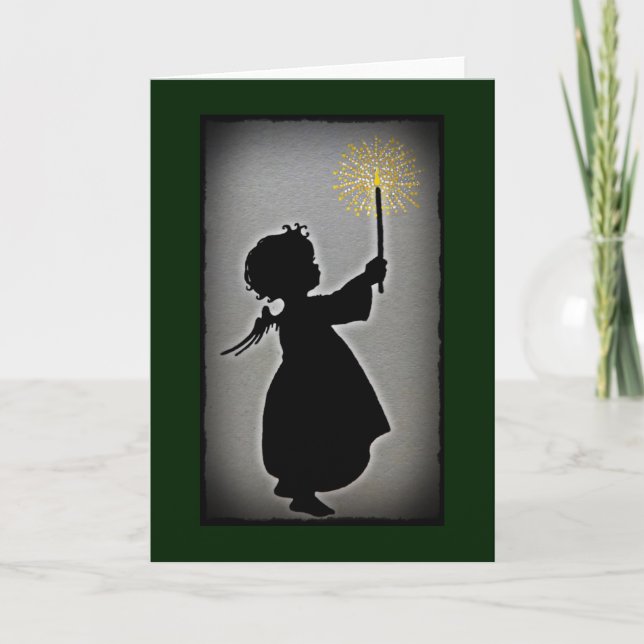 Lassen Sie Ihren hellen Shine Feiertagskarte (Vorderseite)