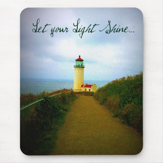 Lassen Sie Ihren hellen Shine… Mousepad (Vorne)
